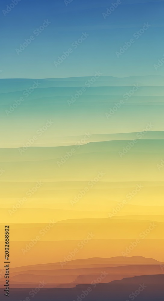 Obraz premium Abstract Gradient Sunset Sky Background Texture.
