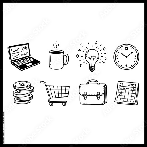 doodles vector