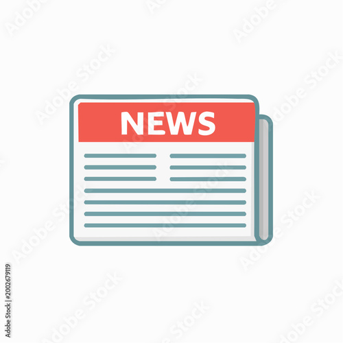Newspaper icon with the word NEWS