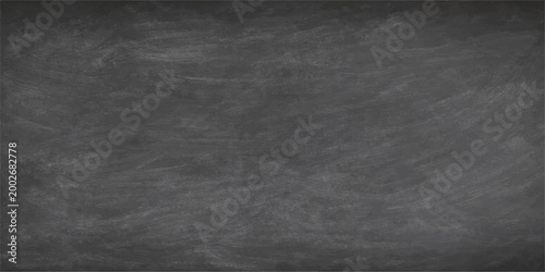A weathered chalkboard texture with visible smudges, offering a blank space for creativity and educational concepts.