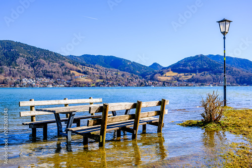 famous tegernsee lake - bad wiessee
