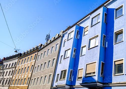 part of a typical apartment house in austria