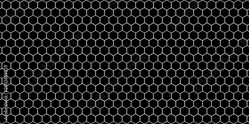 Gray, black, white beehive background. Honeycomb, bees hive cells pattern. Bee honey shapes. Vector geometric seamless texture symbol. Hexagon, hexagonal raster, mosaic cell sign or icon.