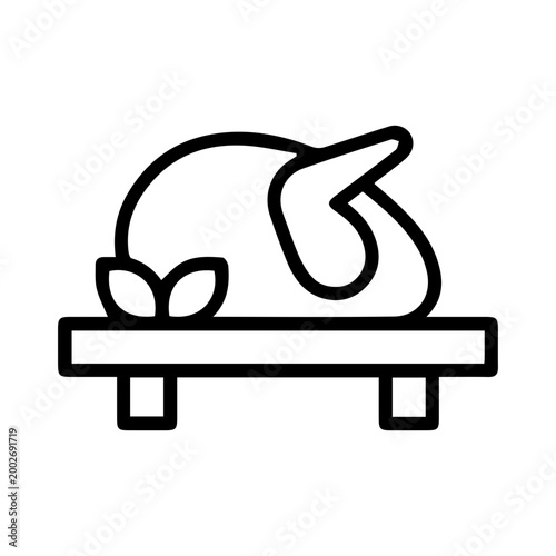 Roasted Turkey Icon