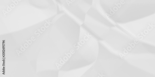 White fabric background. white crumpled paper background texture pattern overlay. wrinkled high resolution arts craft and Seamless white crumpled paper.