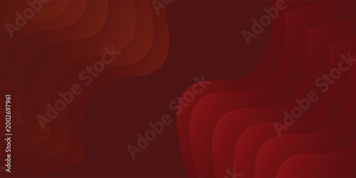Desain grafis abstrak vektor latar belakang vektor merah denga gradasi halus