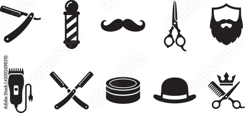 Barbershop Icon Collection - Grooming & Style