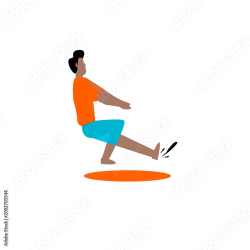 Strong Teamwork Tug of War Vector Illustration for Business Competition Concept