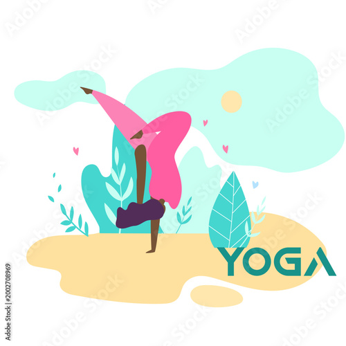 Modern Female Empowerment and Leadership Website Illustration