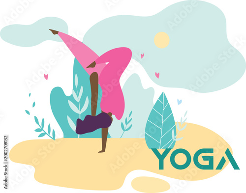 Modern Female Empowerment and Leadership Website Illustration