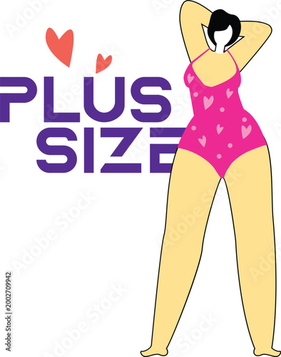 Modern Female Empowerment and Leadership Website Illustration