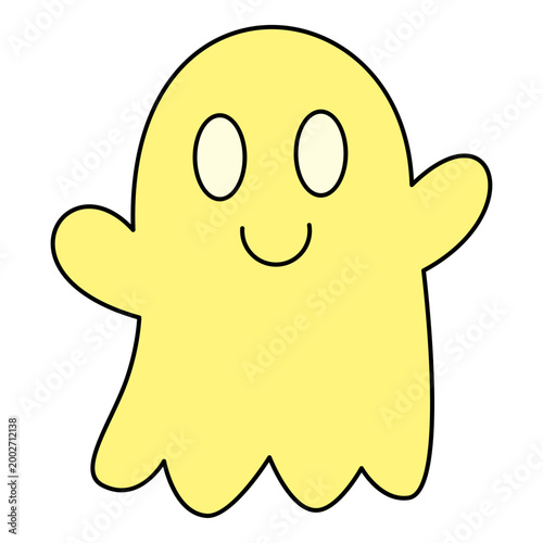 Happy Little Yellow Ghost