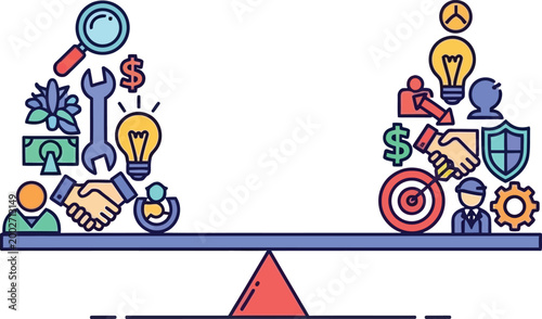 Balancing Business Ideas, Investment, and Partnership for Success