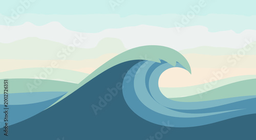 A calming and modern abstract background perfect for website design, marketing materials, and social media, evoking serenity and subtle sophistication