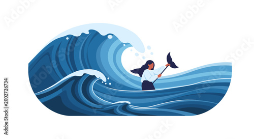 A clean, modern abstract background featuring shades of blue. Ideal for corporate presentations, website design, or adding a professional touch to mar