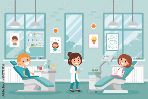 Dentist Clinic With And High-Quality Stock Image Ideal for Marketing