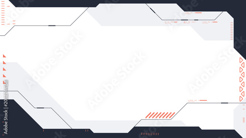 Abstract futuristic and sci-fi with cyberpunk style design for background.