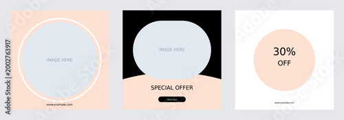 Cosmetics Promo Beauty and Skincare Design Template