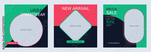 Urban Fashion Style and Streetwear Design Template