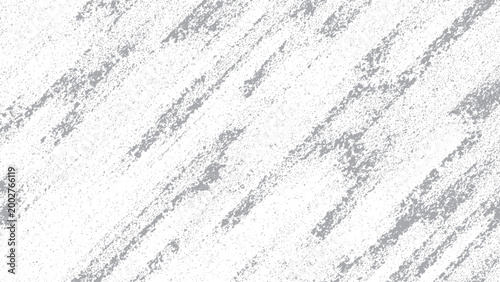 Foto Gray and white abstract textured background with diagonal streaks and spots patt