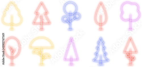 Neon Tree Icon
