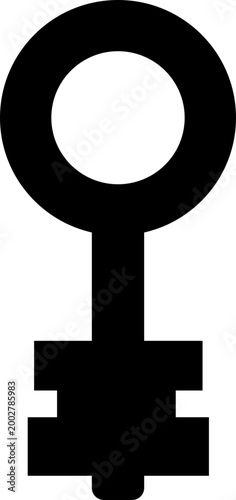 Keys icon key, lock, unlock, security, access, house, door, property symbols, vintage and modern key shapes in flat and line style black vector illustration isolated