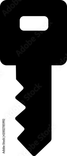 Keys icon key, lock, unlock, security, access, house, door, property symbols, vintage and modern key shapes in flat and line style black vector illustration isolated