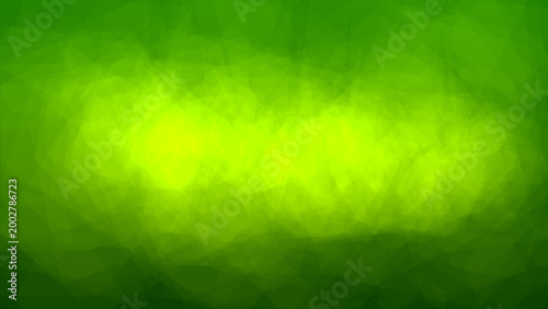 Foto Abstract green geometric background with vibrant lime light