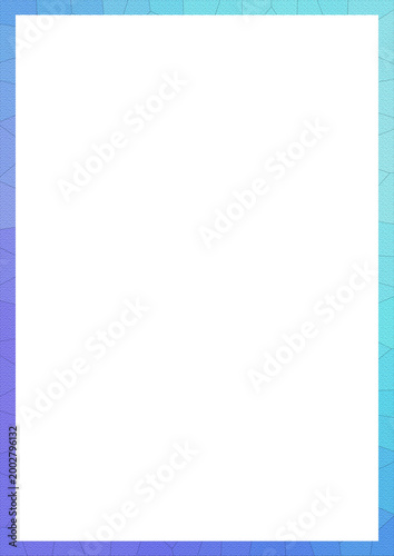 Abstract Gradient Frame Border, Colorful Textured Rectangle Design Element