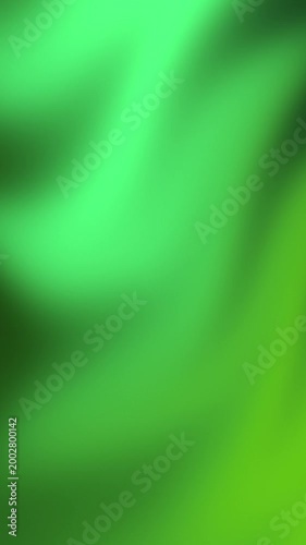 Abstract green gradient vertical background. Trendy soft color palette. Modern motion animation background