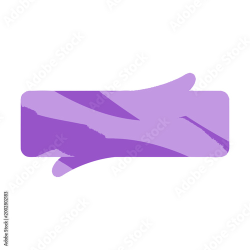 A simple purple rectangular banner with abstract brush stroke textures