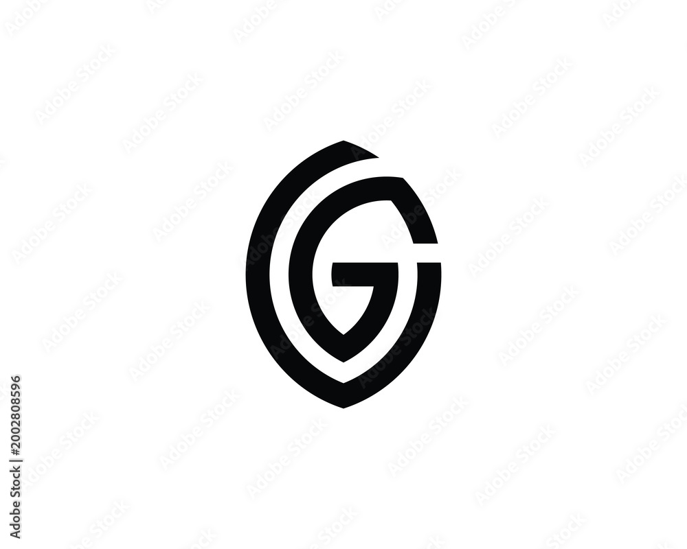 Obraz premium GL LG Logo Design