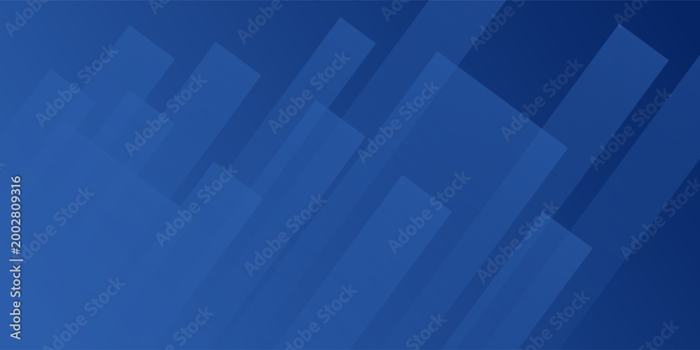 Obraz premium Minimal blue banner geometric shapes abstract modern background design. Design for poster, template on web, backdrop, banner, brochure, website, flyer, landing page, presentation, and webinar