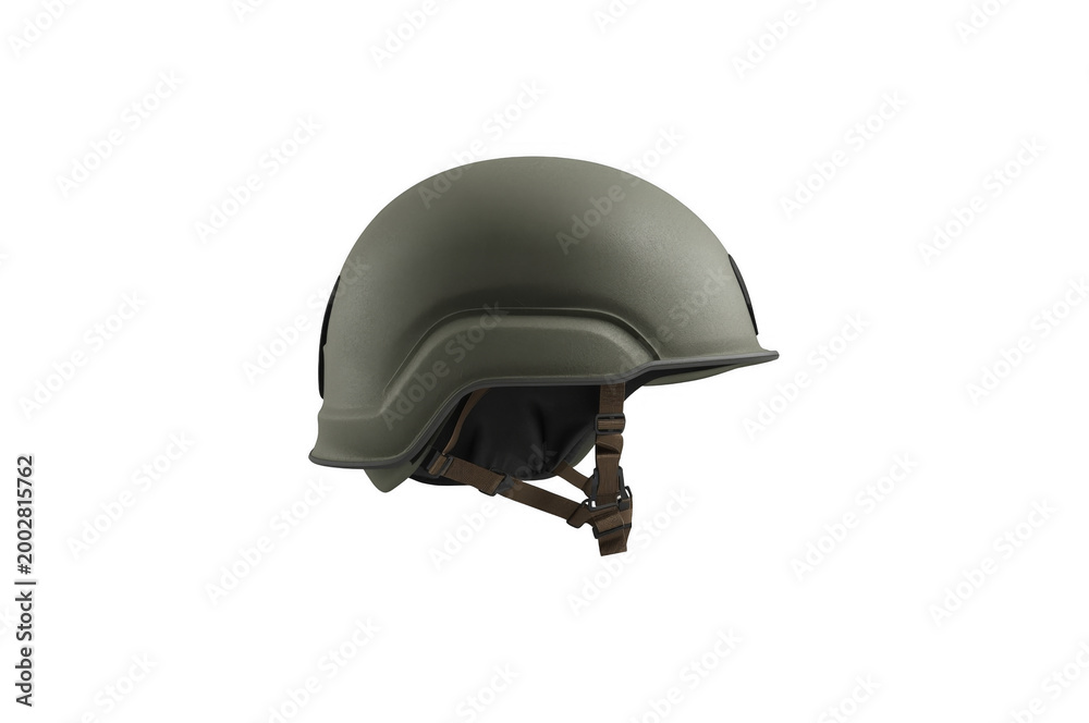 Fototapeta premium Military combat helmet providing ballistic head protection