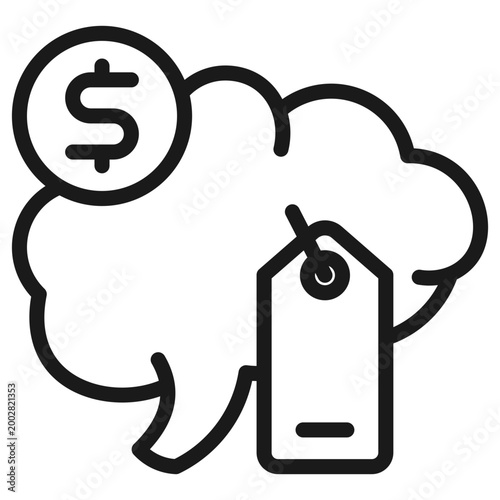 Psychological Pricing Icon