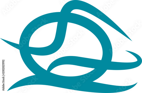 Speeding air ball pickle paddle basketball smash logo fast action