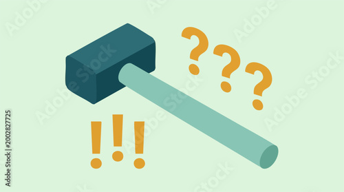 Conceptual problem-solving: hammer impacting questions for clear answers