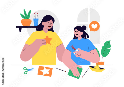 DIY Class Vector Illustration Featuring Craft Workshop Creative Handmade Activities, Pottery, Painting, Sewing, Art Learning, Hobby Studio Design