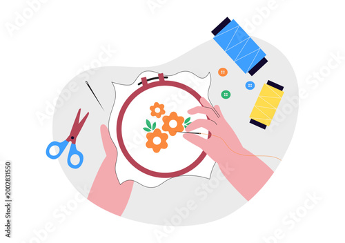 DIY Class Vector Illustration Featuring Craft Workshop Creative Handmade Activities, Pottery, Painting, Sewing, Art Learning, Hobby Studio Design