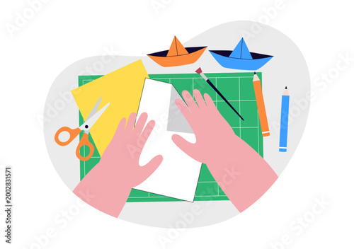 DIY Class Vector Illustration Featuring Craft Workshop Creative Handmade Activities, Pottery, Painting, Sewing, Art Learning, Hobby Studio Design