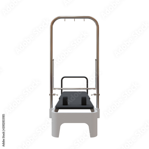 Allegro Reformer Rear View 3D Render Illustration