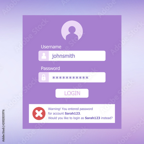 Cybersecurity and technology humor. Absurd account security feature compromising safety of users. Funny online security problem. Vibe coded system.