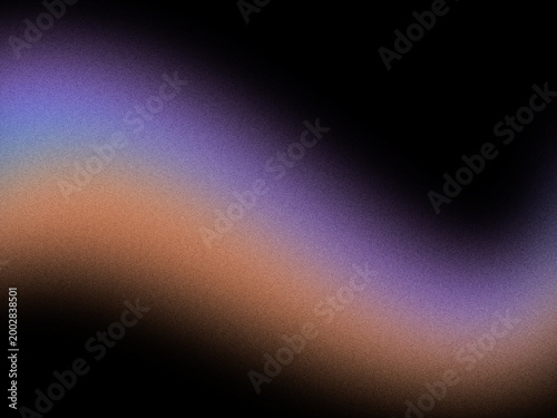 Cuadro en lienzo Abstract grainy gradient background in purple and brown tones, soft blur texture