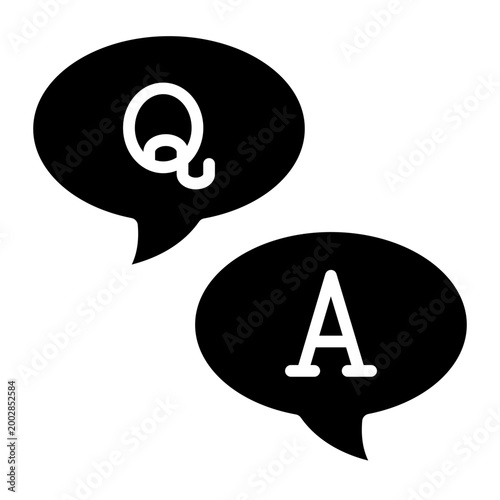 Vector Design QA Icon Style