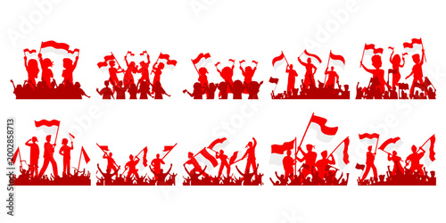 Indonesian Independence Day Silhouette