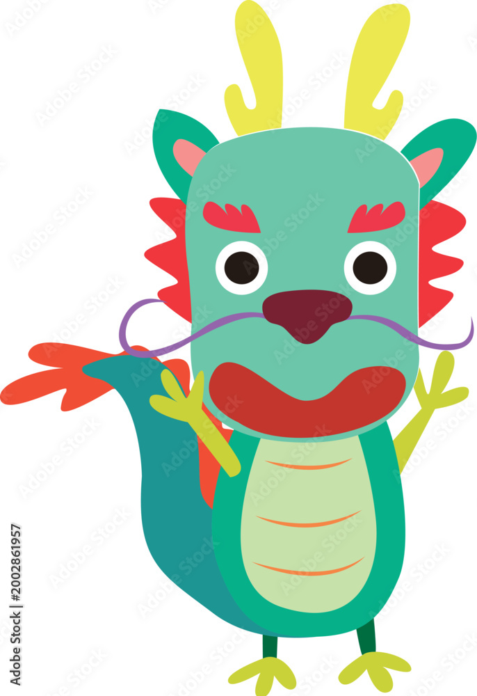 Fototapeta premium chinese zodiac dragon