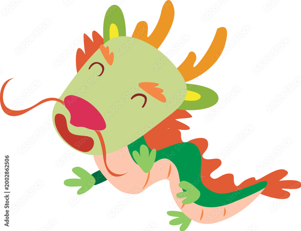 Fototapeta premium chinese zodiac dragon