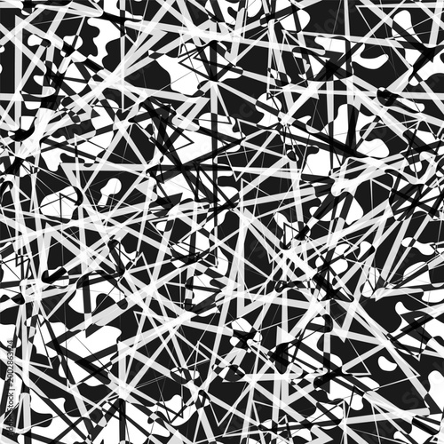 Pattern texture messy with random chaos straight for irregular stripe geometric