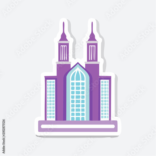 Stylized Mosque Icon