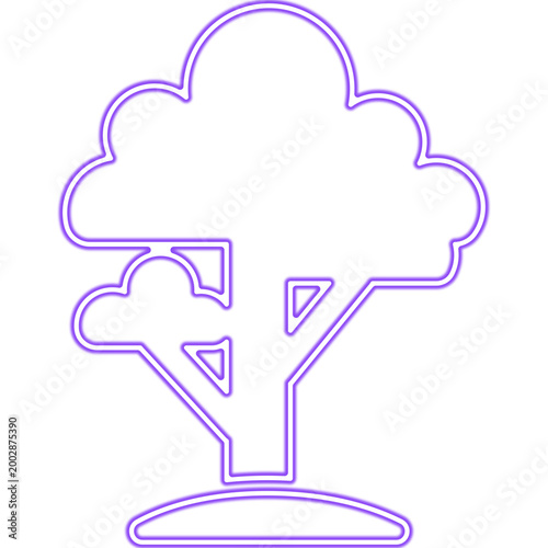 Neon Tree Icon